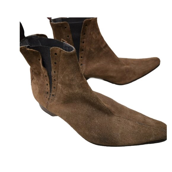 KILLER JEFFREY WEST (MUSE) BROWN SUEDE BOOTS. 10.5 SIZE. GREAT CONDITION. - Picture 3 of 8
